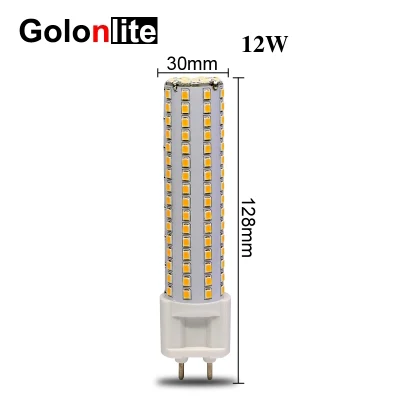 Ce blanco 3000K 12W 10W LED Lámpara de bombilla de maíz G12 Luz LED