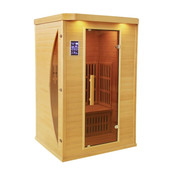 2023 Sala de sauna de infrarrojos lejanos de madera interior más nueva de fábrica